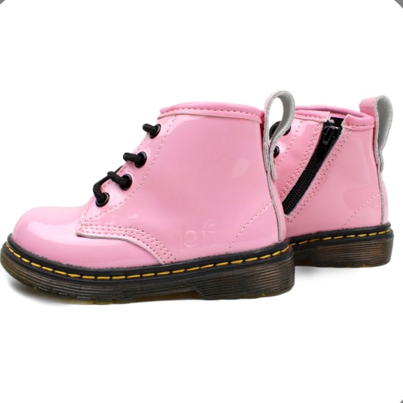 Piper Finn Cotton Candy - Toddler Combat Boot size 7 Pink - Picture 3 of 4